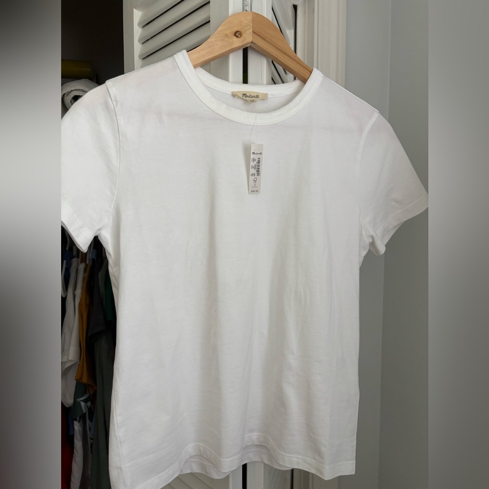 Madewell Cotton Perfect Crewneck Tee